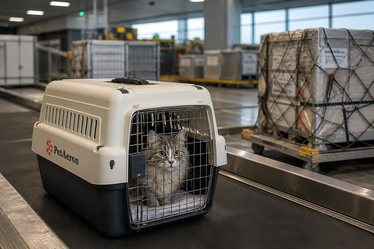 IATA-compliant pet crate and pet cargo booking for Brampton from India via Toronto Pearson International Airport YYZ