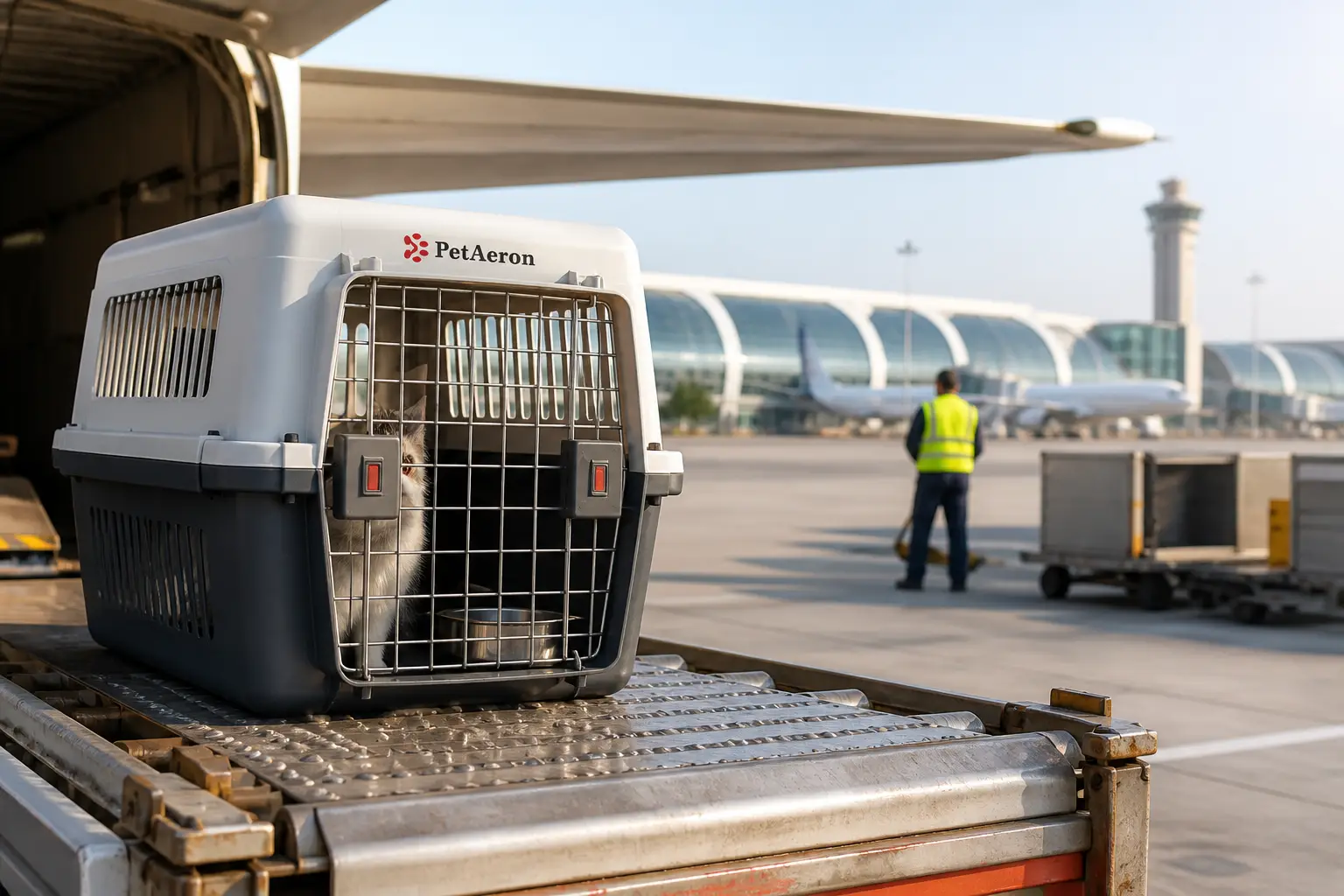 IATA-compliant pet crate and pet cargo booking for Umm Al Quwain from India via UAE arrival airports serving Umm Al Quwain